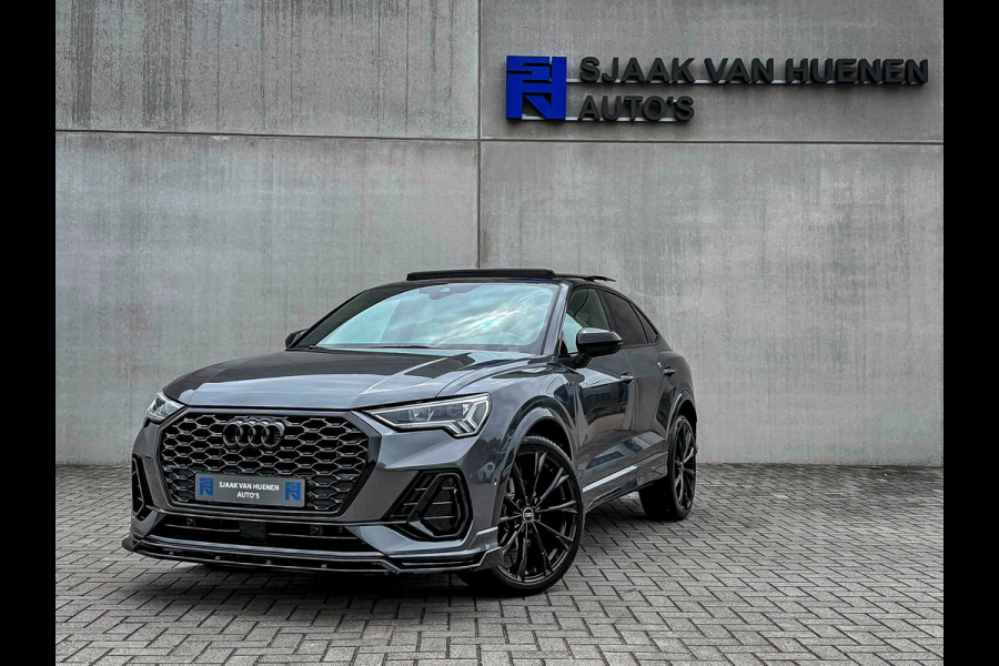 Audi Q3 Sportback 35TFSI 150pk S-Tronic Competition S Edition S-Line Pano|Leder/Alcantara|B&O|Matrix|ACC|Black|Trekh|Ambiance|RSQ3