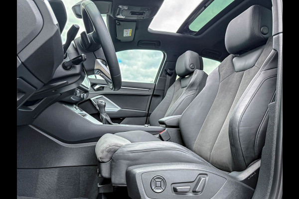 Audi Q3 Sportback 35TFSI 150pk S-Tronic Competition S Edition S-Line Pano|Leder/Alcantara|B&O|Matrix|ACC|Black|Trekh|Ambiance|RSQ3