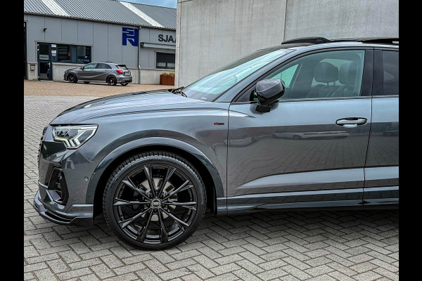 Audi Q3 Sportback 35TFSI 150pk S-Tronic Competition S Edition S-Line Pano|Leder/Alcantara|B&O|Matrix|ACC|Black|Trekh|Ambiance|RSQ3