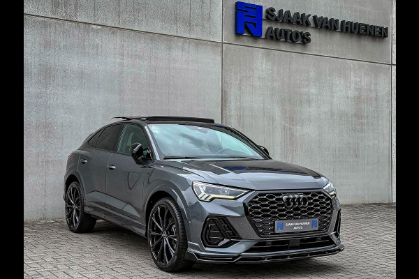 Audi Q3 Sportback 35TFSI 150pk S-Tronic Competition S Edition S-Line Pano|Leder/Alcantara|B&O|Matrix|ACC|Black|Trekh|Ambiance|RSQ3