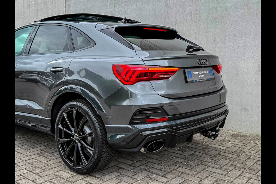 Audi Q3 Sportback 35TFSI 150pk S-Tronic Competition S Edition S-Line Pano|Leder/Alcantara|B&O|Matrix|ACC|Black|Trekh|Ambiance|RSQ3