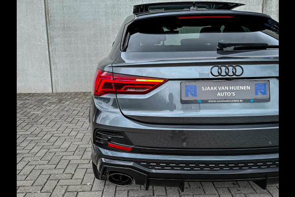 Audi Q3 Sportback 35TFSI 150pk S-Tronic Competition S Edition S-Line Pano|Leder/Alcantara|B&O|Matrix|ACC|Black|Trekh|Ambiance|RSQ3