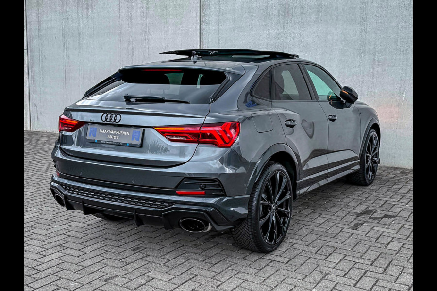Audi Q3 Sportback 35TFSI 150pk S-Tronic Competition S Edition S-Line Pano|Leder/Alcantara|B&O|Matrix|ACC|Black|Trekh|Ambiance|RSQ3