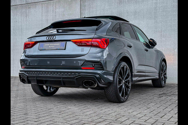 Audi Q3 Sportback 35TFSI 150pk S-Tronic Competition S Edition S-Line Pano|Leder/Alcantara|B&O|Matrix|ACC|Black|Trekh|Ambiance|RSQ3