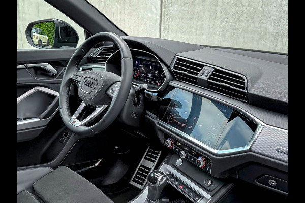 Audi Q3 Sportback 35TFSI 150pk S-Tronic Competition S Edition S-Line Pano|Leder/Alcantara|B&O|Matrix|ACC|Black|Trekh|Ambiance|RSQ3