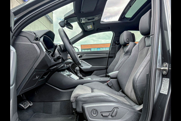 Audi Q3 Sportback 35TFSI 150pk S-Tronic Competition S Edition S-Line Pano|Leder/Alcantara|B&O|Matrix|ACC|Black|Trekh|Ambiance|RSQ3