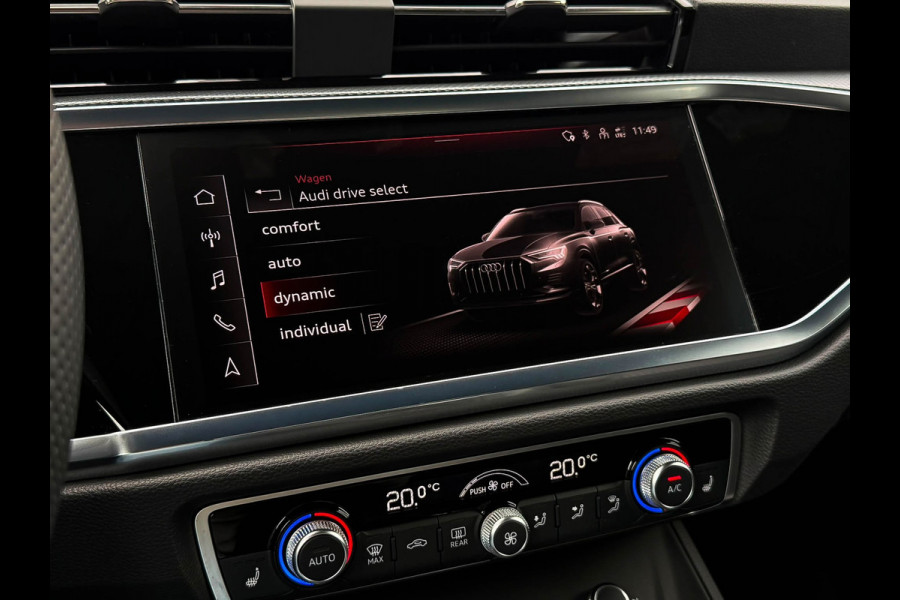 Audi Q3 45TFSI e 245pk S-Tronic Competition S Edition S-Line 1é Eig Audi Exclusive|Pano|Ambiance+|ACC|Black|360°|HD Matrix 3D|RSQ3