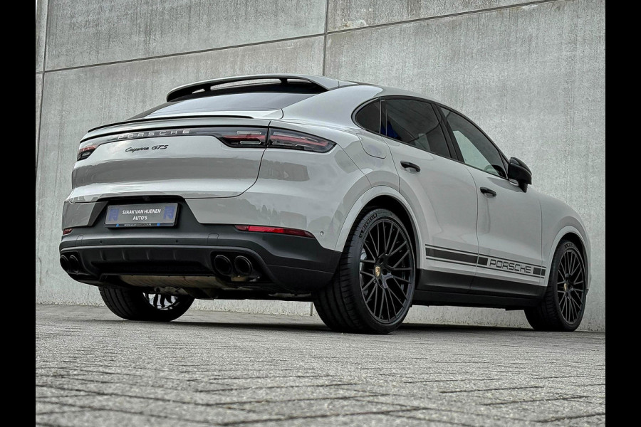 Porsche Cayenne Coupé 3.0 E 462PK V6 SportDesign GTS Krijt/Kreide|Pano|HUD|Luchtv.|4-Wiel besturing|360°|ACC|Kuipstoelen|Bose|22''
