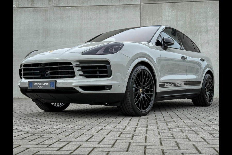 Porsche Cayenne Coupé 3.0 E 462PK V6 SportDesign GTS Krijt/Kreide|Pano|HUD|Luchtv.|4-Wiel besturing|360°|ACC|Kuipstoelen|Bose|22''