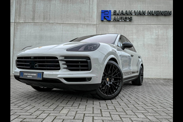 Porsche Cayenne Coupé 3.0 E 462PK V6 SportDesign GTS Krijt/Kreide|Pano|HUD|Luchtv.|4-Wiel besturing|360°|ACC|Kuipstoelen|Bose|22''