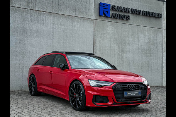 Audi A6 Avant 55TFSI e 367pk Quattro Competition S Edition S-Line Audi Exclusive|Pano|RS-Kuipstoelen+Memory|B&O|Carbon|HUD|360°|S6