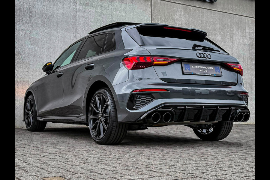 Audi A3 Sportback 40TFSI e 204pk S-Tronic Competition S Edition S-Line Pano|Kuipstoelen+Massage&Memory|Qi|Matrix|ACC|Camera|B&O|S3