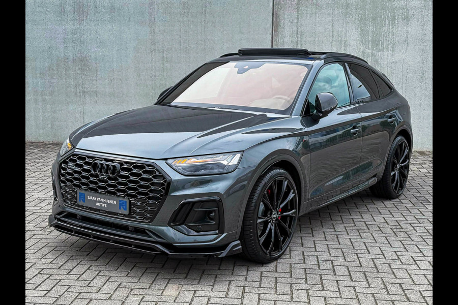 Audi Q5 Sportback 55TFSIe 367pk Quattro Competition S Edition S-Line Audi Exclusive|Pano|Luchtv|RS+Massage+Memory|360°|HUD|B&O|SQ5