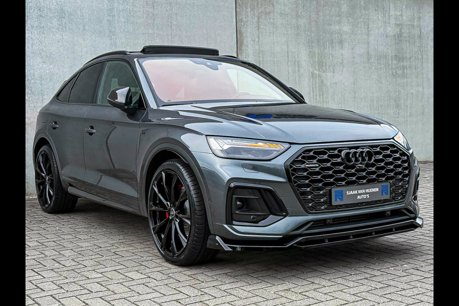 Audi Q5 Sportback 55TFSIe 367pk Quattro Competition S Edition S-Line Audi Exclusive|Pano|Luchtv|RS+Massage+Memory|360°|HUD|B&O|SQ5