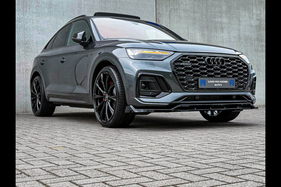 Audi Q5 Sportback 55TFSIe 367pk Quattro Competition S Edition S-Line Audi Exclusive|Pano|Luchtv|RS+Massage+Memory|360°|HUD|B&O|SQ5
