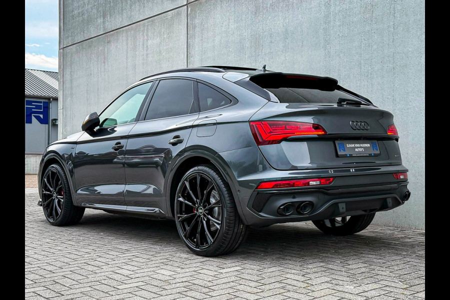 Audi Q5 Sportback 55TFSIe 367pk Quattro Competition S Edition S-Line Audi Exclusive|Pano|Luchtv|RS+Massage+Memory|360°|HUD|B&O|SQ5