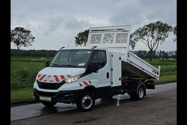 Iveco Daily 35C14V kipper, kist, airco, trekhaak, 162 dkm.