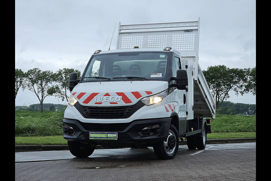 Iveco Daily 35C14V kipper, kist, airco, trekhaak, 162 dkm.