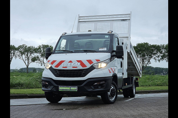 Iveco Daily 35C14V kipper, kist, airco, trekhaak, 162 dkm.