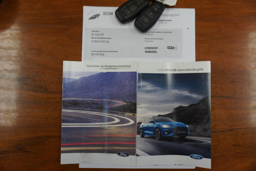 Ford FOCUS Wagon 1.0 EcoB.125PKHybrid Titanium X Business/Trekhaak/ Dealeronderhouden.