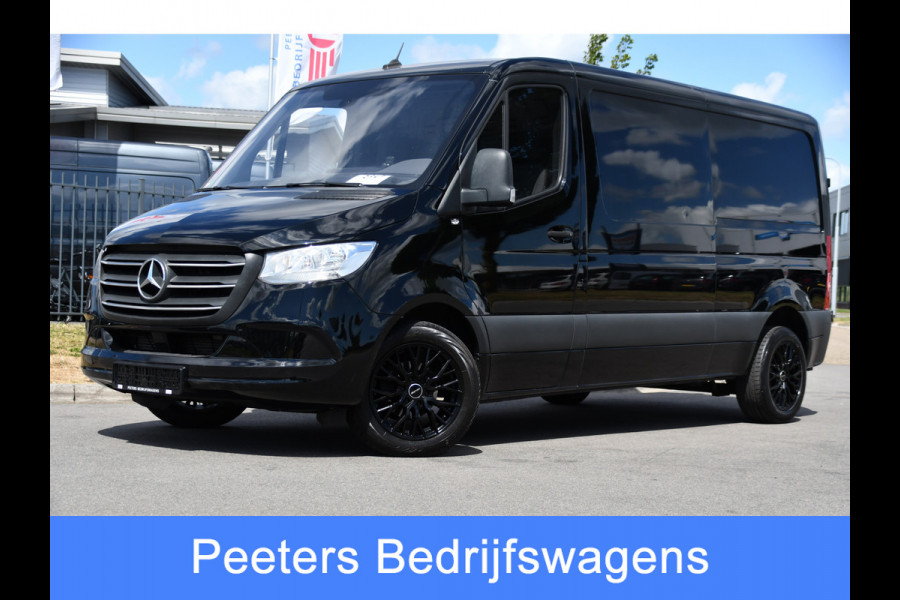 Mercedes-Benz Sprinter 314 2.2 CDI L2H1 Black Edition Camera, Cruise, Carplay, Multimedia, Airco, Trekhaak, 143pk, Automaat, Uniek!