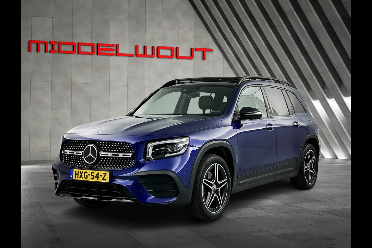 Mercedes-Benz Glb 180 AMG Line 7p. Pano | 360cam | Head-up | Night pakket