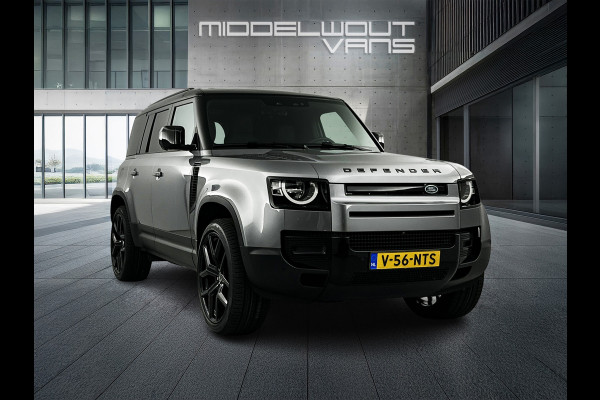 Land Rover Defender 3.0 D250 S Grijs Kenteken| 3-Pers | 3,5T-Trekhaak | 22'LMV | 360cam | stoelverwarm