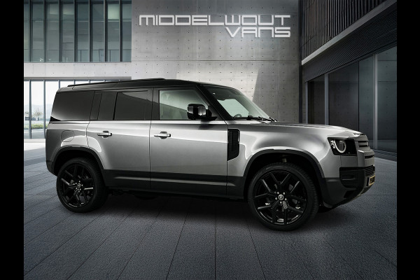 Land Rover Defender 3.0 D250 S Grijs Kenteken| 3-Pers | 3,5T-Trekhaak | 22'LMV | 360cam | stoelverwarm
