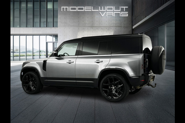 Land Rover Defender 3.0 D250 S Grijs Kenteken| 3-Pers | 3,5T-Trekhaak | 22'LMV | 360cam | stoelverwarm