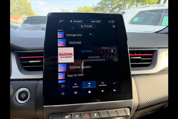 Renault Captur 1.3 mild hybrid 160 R.S. Line / Trekhaak / Camera / CarPlay / Keyless / 18'' / Half leder / DAB / Cruise Control