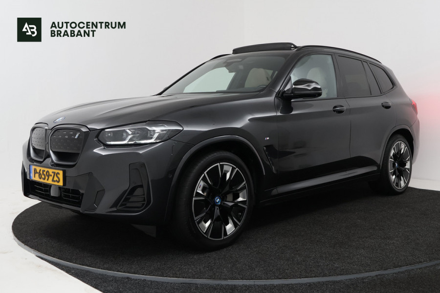 BMW iX3 High Executive 80 kWh (PANORAMADAK, 360 CAMERA, SFEERVERLICHTING, ADAPTIVE CRUISE, TREKHAAK WEGKLAPBAAR, AUTOPILOT)