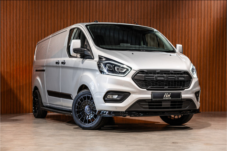 Ford Transit Custom 320 2.0 TDCI L2H1 Raptor Edition | Bi-Xenon | CarPlay | Navigatie | Camera | Stoelverwarming | Dodehoek detector | Lane Assist | DAB | 3-Zitter | Dealer onderhouden | Nieuwe APK
