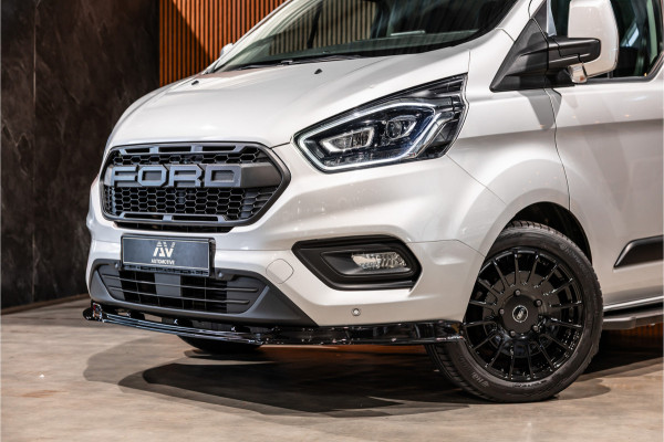 Ford Transit Custom 320 2.0 TDCI L2H1 Raptor Edition | Bi-Xenon | CarPlay | Navigatie | Camera | Stoelverwarming | Dodehoek detector | Lane Assist | DAB | 3-Zitter | Dealer onderhouden | Nieuwe APK