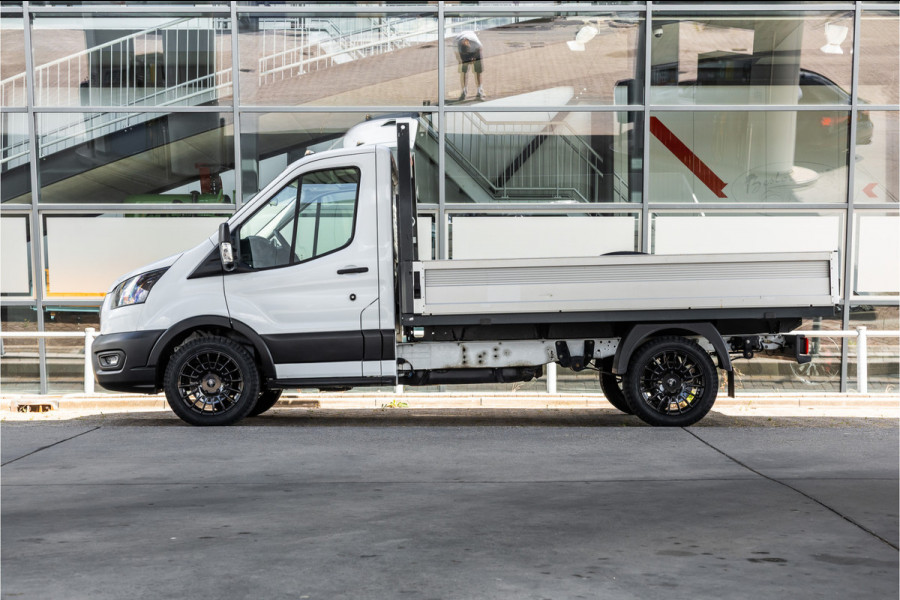 Ford Transit 310 2.0 TDCI L2H1 | Open laadbak | 3-Zitter | Cruise control | Airco | MF Stuur | Nieuwe APK | Dealer onderhouden | Euro 6