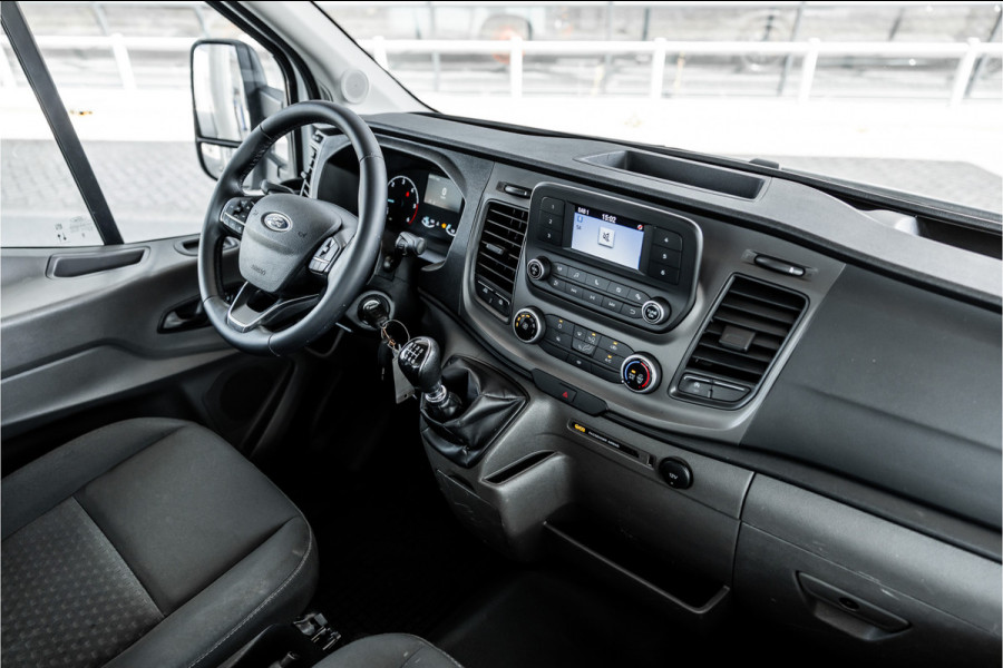Ford Transit 310 2.0 TDCI L2H1 | Open laadbak | 3-Zitter | Cruise control | Airco | MF Stuur | Nieuwe APK | Dealer onderhouden | Euro 6