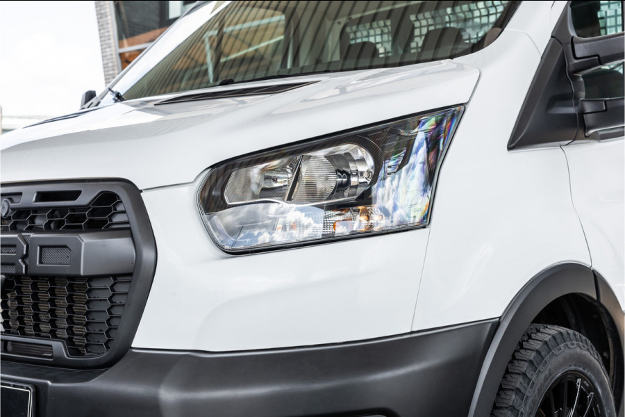 Ford Transit 310 2.0 TDCI L2H1 | Open laadbak | 3-Zitter | Cruise control | Airco | MF Stuur | Nieuwe APK | Dealer onderhouden | Euro 6