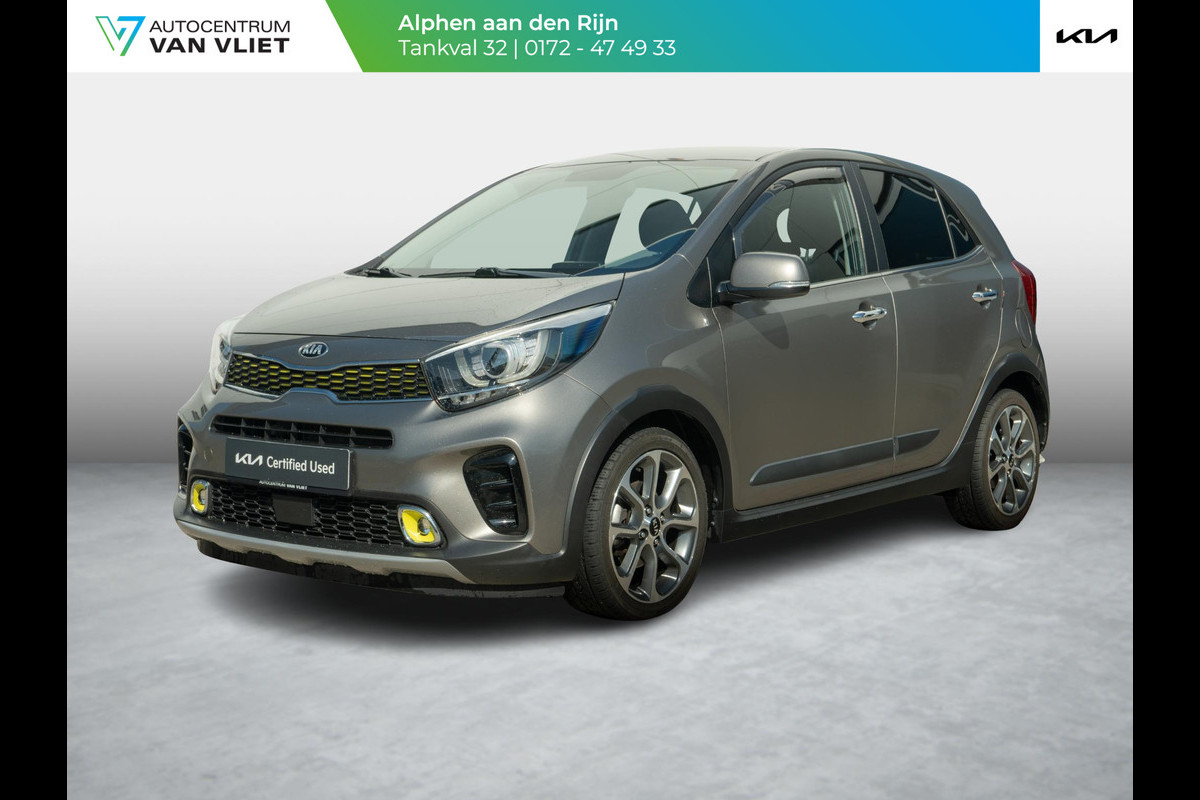 Kia Picanto 1.0 T-GDI X-Line | 100PK | Stoel en stuurverwarming | Navigatie | Climate control |