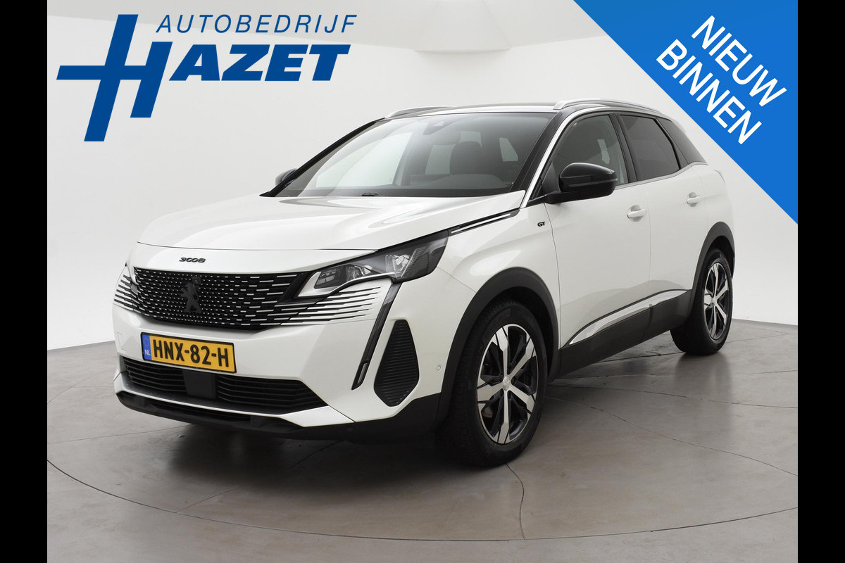 Peugeot 3008 1.6 PT GT 180 PK AUT. + AFN. TREKHAAK 1500 KG | FOCAL | MASSAGE | CARPLAY | CAMERA | STOELVERW. | SFEERVERL.