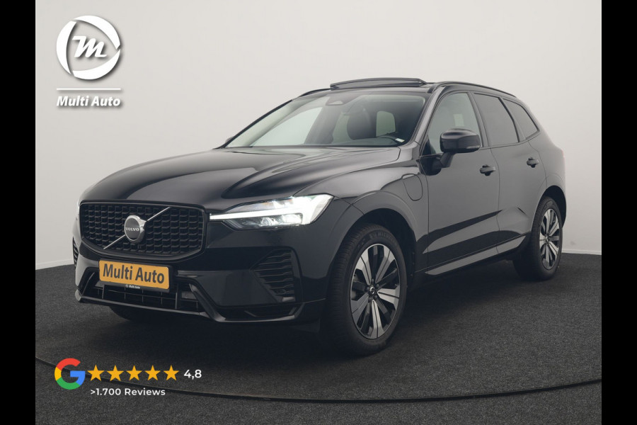 Volvo XC60 T6 AWD Plus Dark PHEV 350pk Dealer O.H. | Panodak | Camera | Lederen Sportstoelen Memory & Verwarmd | Google Assistent | Stuur Verwarmd | Apple Carplay | Keyless | Navigatie | DAB | Cruise Control | Plug In Hybrid |