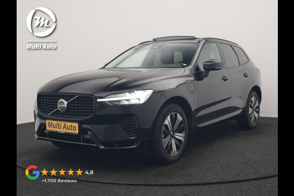 Volvo XC60 T6 AWD Plus Dark PHEV 350pk Dealer O.H. | Panodak | Camera | Lederen Sportstoelen Memory & Verwarmd | Google Assistent | Stuur Verwarmd | Apple Carplay | Keyless | Navigatie | DAB | Cruise Control | Plug In Hybrid |