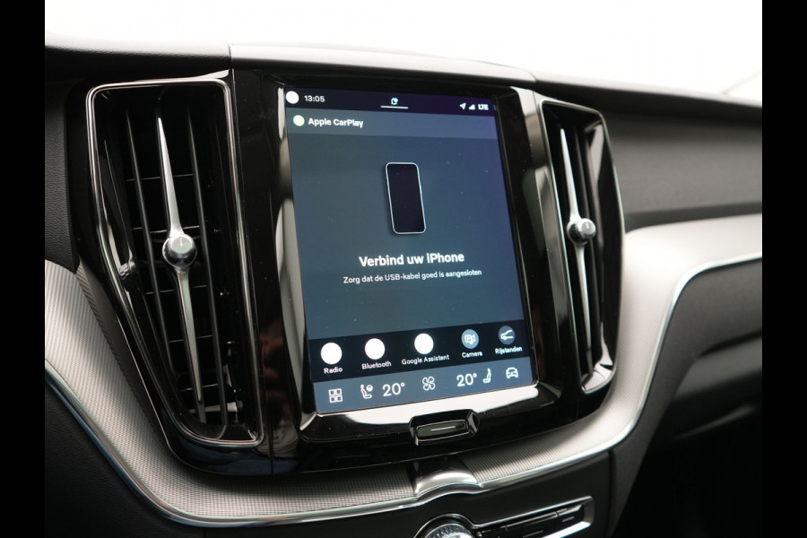 Volvo XC60 T6 AWD Plus Dark PHEV 350pk Dealer O.H. | Panodak | Camera | Lederen Sportstoelen Memory & Verwarmd | Google Assistent | Stuur Verwarmd | Apple Carplay | Keyless | Navigatie | DAB | Cruise Control | Plug In Hybrid |