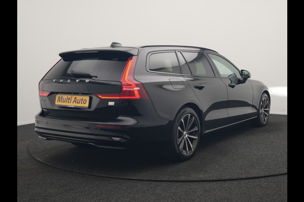Volvo V60 T6 AWD Plus Dark PHEV 350pk Dealer O.H. | Trekhaak Af Fabriek | Adaptive Cruise | Camera | Harman / Kardon | Lederen Sportstoelen Memory & Verwarmd | Google Assistent | Stuur Verwarmd | Keyless | Apple Carplay | DAB | Plug In Hybrid |