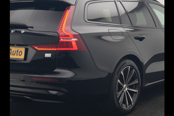 Volvo V60 T6 AWD Plus Dark PHEV 350pk Dealer O.H. | Trekhaak Af Fabriek | Adaptive Cruise | Camera | Harman / Kardon | Lederen Sportstoelen Memory & Verwarmd | Google Assistent | Stuur Verwarmd | Keyless | Apple Carplay | DAB | Plug In Hybrid |