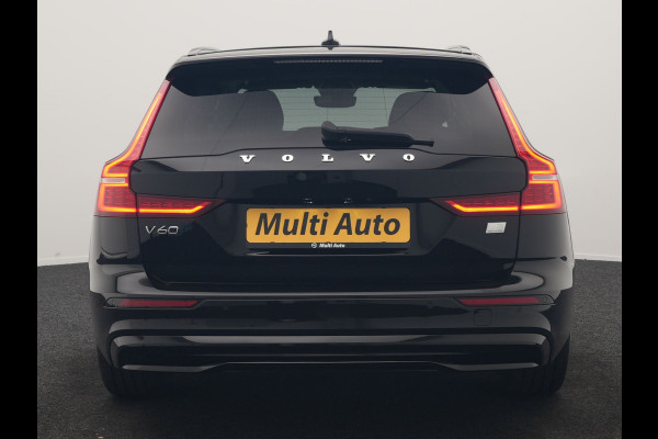 Volvo V60 T6 AWD Plus Dark PHEV 350pk Dealer O.H. | Trekhaak Af Fabriek | Adaptive Cruise | Camera | Harman / Kardon | Lederen Sportstoelen Memory & Verwarmd | Google Assistent | Stuur Verwarmd | Keyless | Apple Carplay | DAB | Plug In Hybrid |