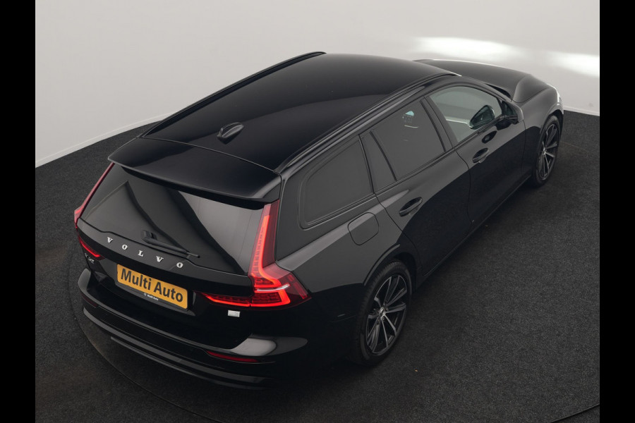 Volvo V60 T6 AWD Plus Dark PHEV 350pk Dealer O.H. | Trekhaak Af Fabriek | Adaptive Cruise | Camera | Harman / Kardon | Lederen Sportstoelen Memory & Verwarmd | Google Assistent | Stuur Verwarmd | Keyless | Apple Carplay | DAB | Plug In Hybrid |