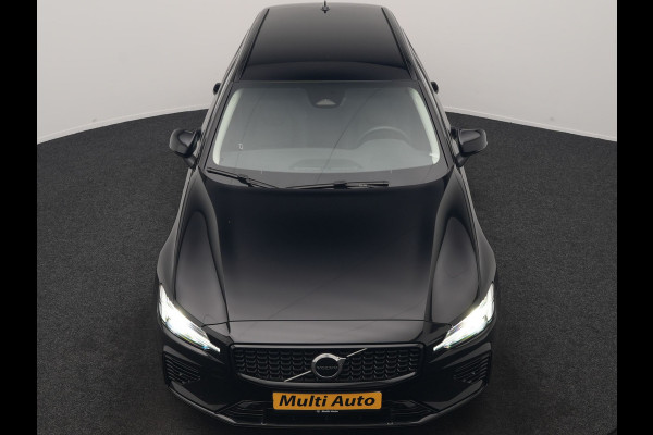 Volvo V60 T6 AWD Plus Dark PHEV 350pk Dealer O.H. | Trekhaak Af Fabriek | Adaptive Cruise | Camera | Harman / Kardon | Lederen Sportstoelen Memory & Verwarmd | Google Assistent | Stuur Verwarmd | Keyless | Apple Carplay | DAB | Plug In Hybrid |