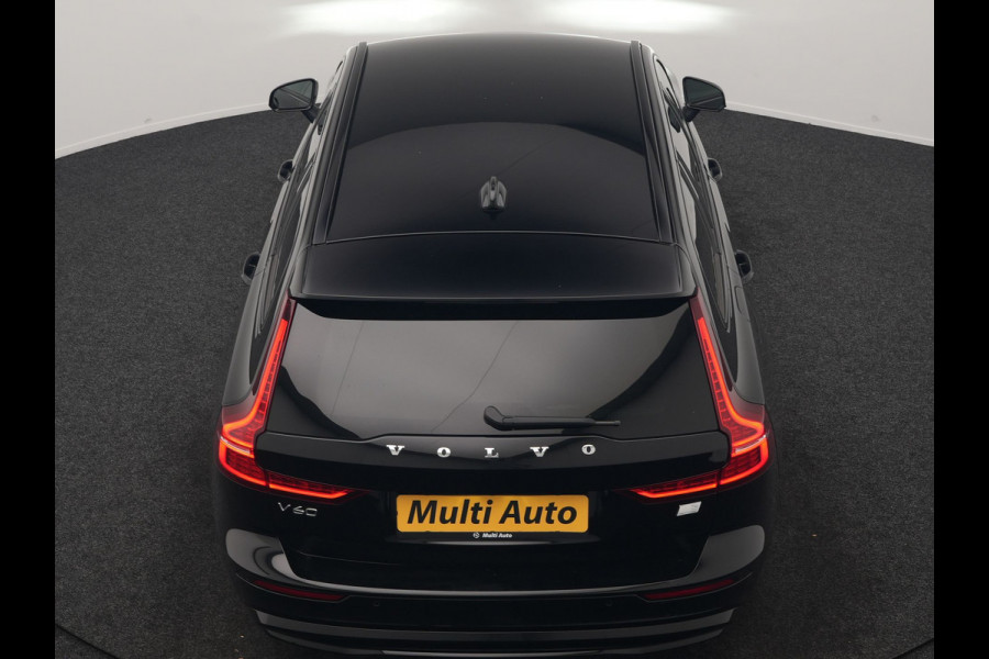 Volvo V60 T6 AWD Plus Dark PHEV 350pk Dealer O.H. | Trekhaak Af Fabriek | Adaptive Cruise | Camera | Harman / Kardon | Lederen Sportstoelen Memory & Verwarmd | Google Assistent | Stuur Verwarmd | Keyless | Apple Carplay | DAB | Plug In Hybrid |