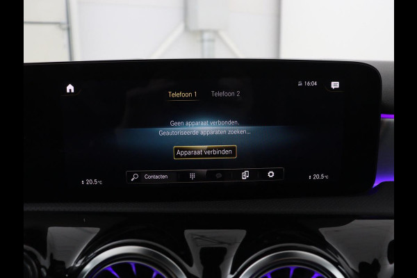 Mercedes-Benz A-Klasse 200 AMG Business Solution Aut. | Pano | LED | Half sfeerverlichting | Sfeerverlichting | Elec. Stoelen | Stoelverwarming | Virtual Display | Navi | Camera | Trekaak | Carplay