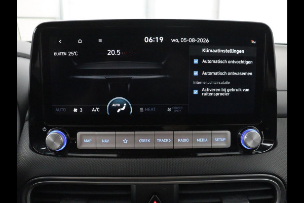 Hyundai Kona EV Fashion Design 64 kWh | SOH 94.6% | Leder | Head-up | Trekhaak | Adaptive cruise | Carplay | Stoelverwarming | Krell Sound | Dodehoek detectie |