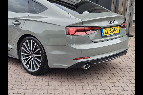 Audi A5 Sportback 35 TFSI Sport S-line edition | LED | Zwart optiek | Trekhaak | Sportstoelen | PDC | Keyless | Navi | Elek. achterklep | Afgevlakt stuur |